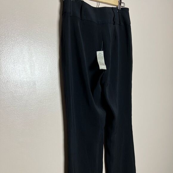 CLEARANCE! Black Cache Vintage Split Leg Trousers Size 4 NWT - Picture 4 of 7